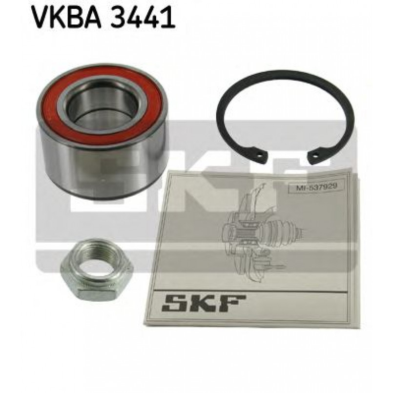 VKBA 3441 SKF Підшипник кульковий d>30